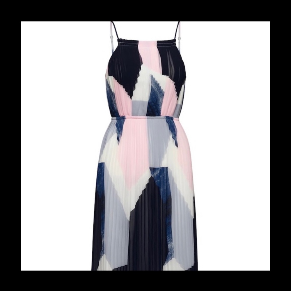 Banana Republic pleated midi